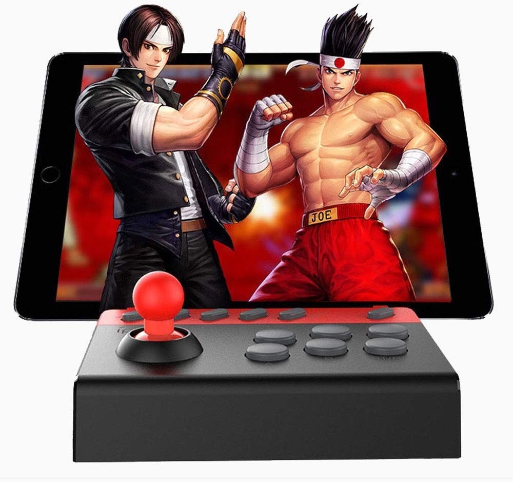 Gamepad Bluetooth, retro arcade Turbo, Joystick stand telefon, tableta, Android iOS - imagine 14